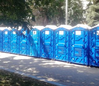 Удобство аренды туалетных кабин